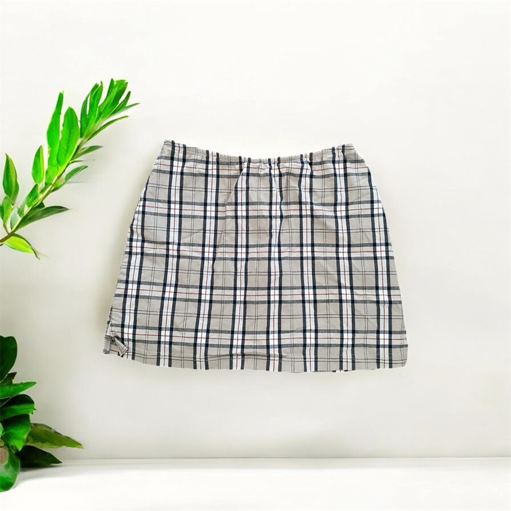 Vintage Y2K Plaid Madison Micro Mini Skort - Picture 4 of 4